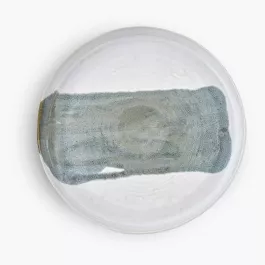 Snídaňový talíř DUKA ALFHEIM, keramika, šedá-bílá, 22,5 cm