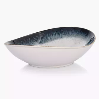 Hluboký talíř DUKA TIME DIM, porcelán, vícebarevný, 22 cm