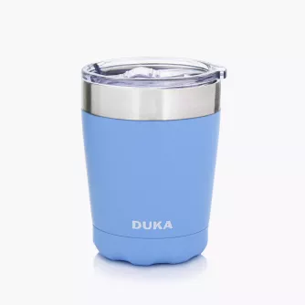 Termohrnek DUKA PARKERA, ocel, modrá, 350 ml