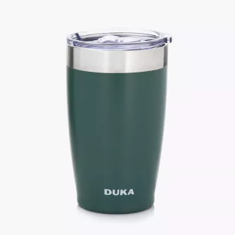 Termohrnek DUKA PARKERA, ocel, zelená, 500 ml