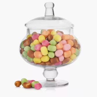 Dóza na skladkosti DUKA CANDY, sklo, 1,6 l