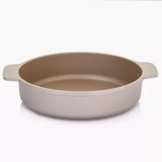 Forma na pečení DUKA GODIS, hliník, kulatá, zlatá, 23 cm