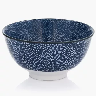 Miska DUKA HOKKAIDO, porcelán, námořnická modř, 400 ml